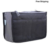 Coofit Organizer Insert Bag for Women - Black