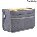 Coofit Organizer Insert Bag for Women - Grey