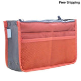Coofit Organizer Insert Bag for Women - Orange