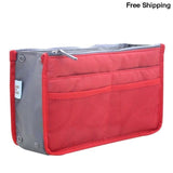 Coofit Organizer Insert Bag for Women - Red