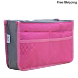 Coofit Organizer Insert Bag for Women - Rosy