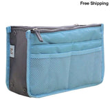 Coofit Organizer Insert Bag for Women - Sky Blue