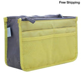 Coofit Organizer Insert Bag for Women - Yellow