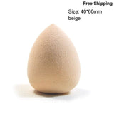 Fulljion Makeup Foundation Sponge - large beige