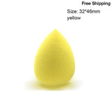 Fulljion Makeup Foundation Sponge - small yellow