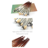 MAANGE 10 Pcs Professional Makeup Brush