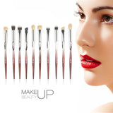 MAANGE 10 Pcs Professional Makeup Brush