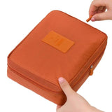 ORANGE LEAF Makeup bag - 02d