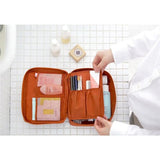 ORANGE LEAF Makeup bag