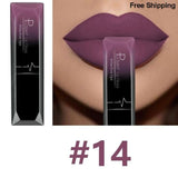 Waterproof Matte Velvet Lipstick Balm - 14